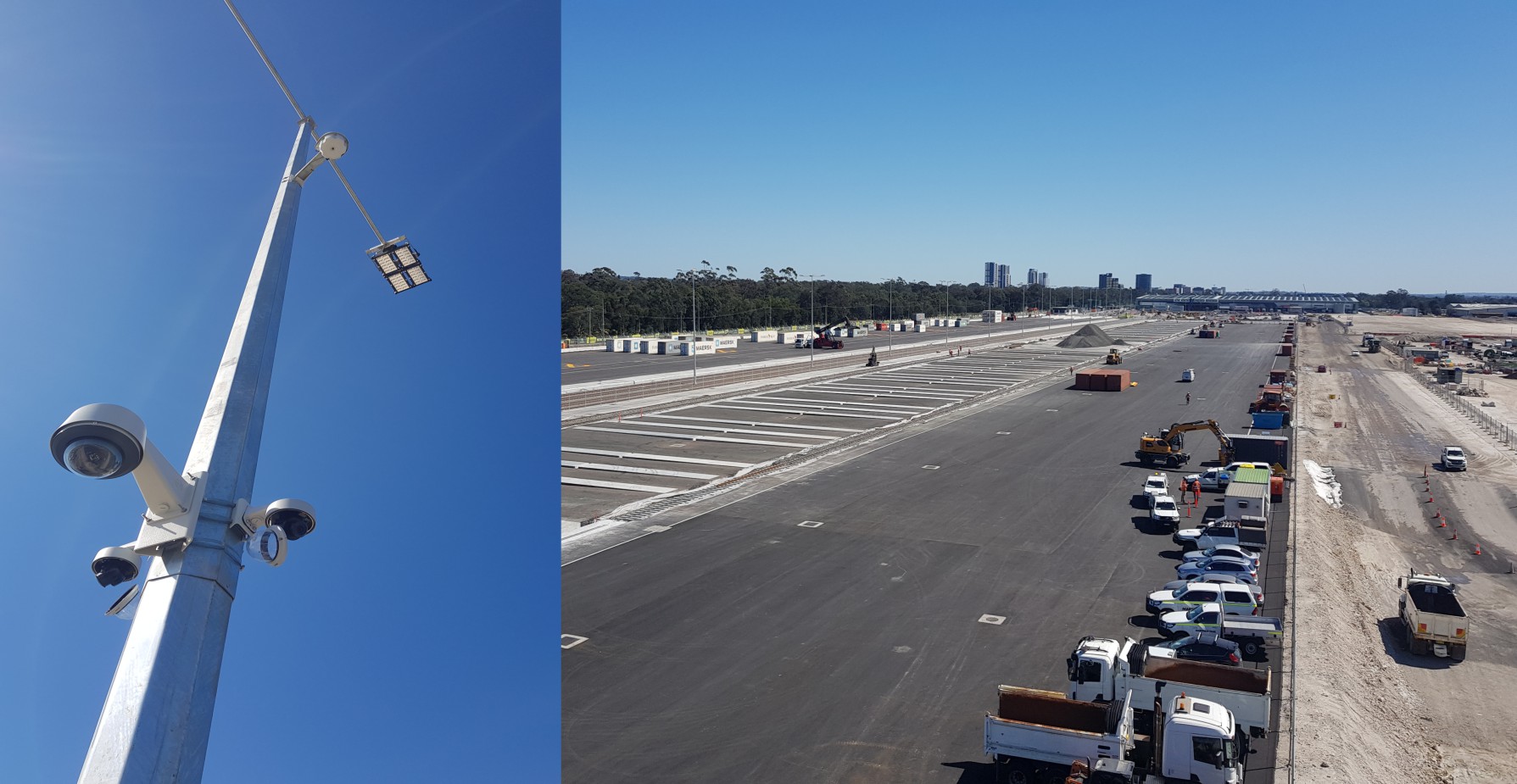 Construction Site Monitoring Camera